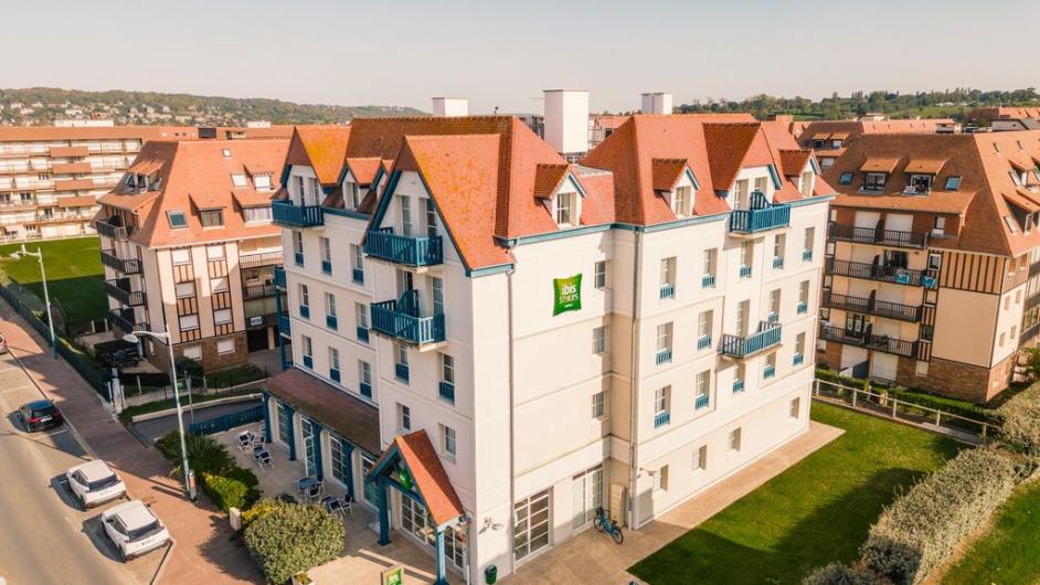 Hôtel Ibis Style Deauville Villers Plage extérieur vue du ciel