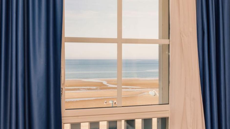 Hôtel Ibis Style Deauville Villers chambre vue plage