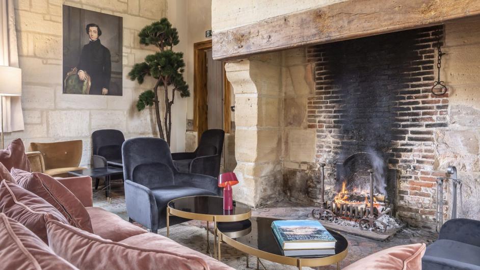 Hôtel les Manoirs des Portes de Deauville - salle petit déjeuner -salon - Canapville - Pays d'Auge - Calvados - Normandie