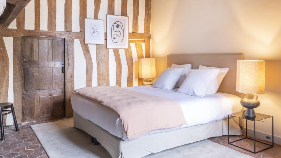 Hôtel les Manoirs des Portes de Deauville - chambre - Canapville - Pays d'Auge - Calvados - Normandie