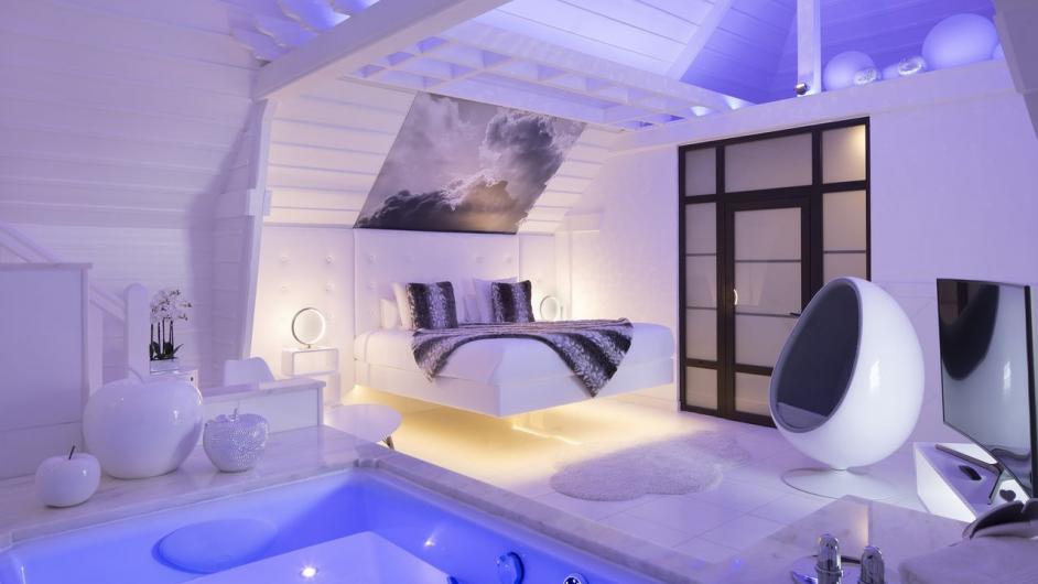 Hôtel & Spa Le Lion d'or - Pont-l'Evêque - chambre nuage