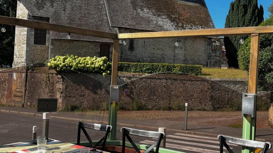 Restaurant Il Gusto d'Italia Pont-l'Evêque - terrasse extérieure