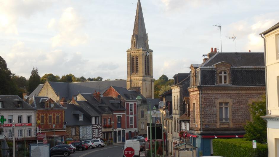 Eglise - le bourg de Bonnebosq - Normandie - Calvados