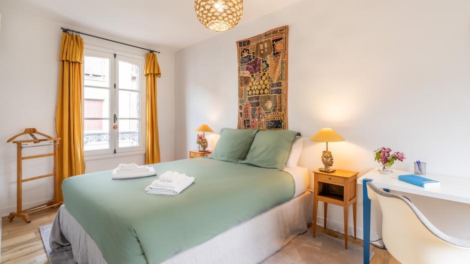 Chambre appartement l'Ange du foyer la Belle Aventure