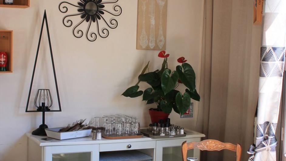 Restaurant L'Auberge du Douet de la Taille - intérieur - Saint-Martin-aux-Chartrains - Pays d'Auge - Calvados - Normandie