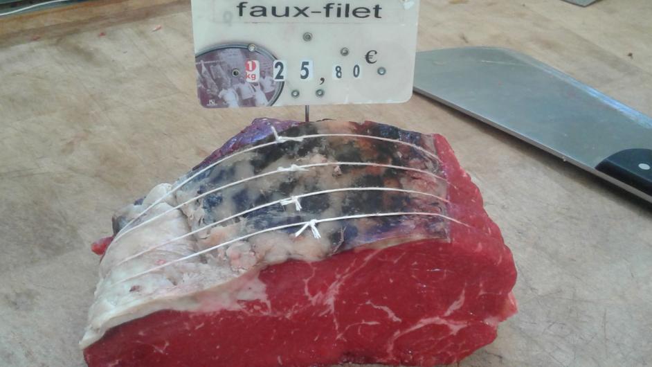 Vente à la ferme - faux-filet - bœuf - Les saveurs d'Antan - Saint-Gatien-des-Bois - Normandie 