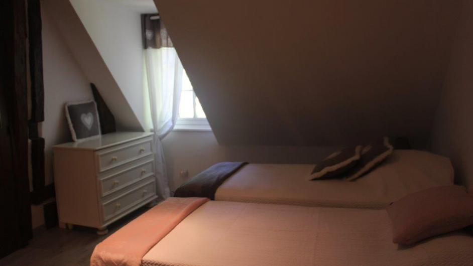 Gîte La Charretterie - lits simples - chambre 2 personnes - Les Authieux-sur-Calonne - Normandie - Calvados