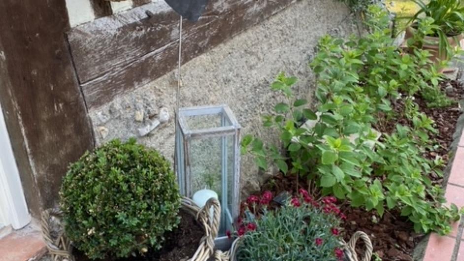 Gîte La Longère de Mathilde -extérieur - colombages - pan de bois - Manneville-la-Pipard - Pays d'Auge - Calvados - Normandie