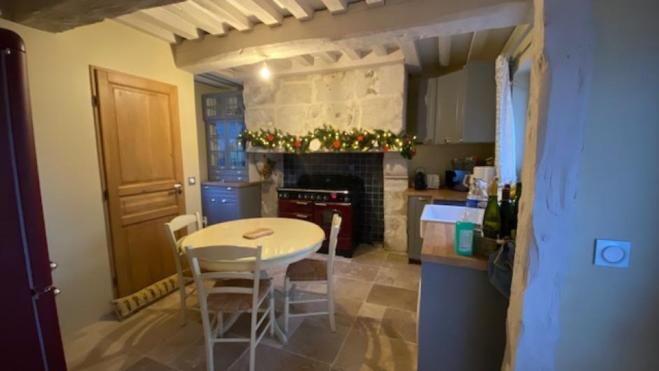 Gîte La Longère de Mathilde - cuisine - Manneville-la-Pipard - Pays d'Auge - Calvados - Normandie