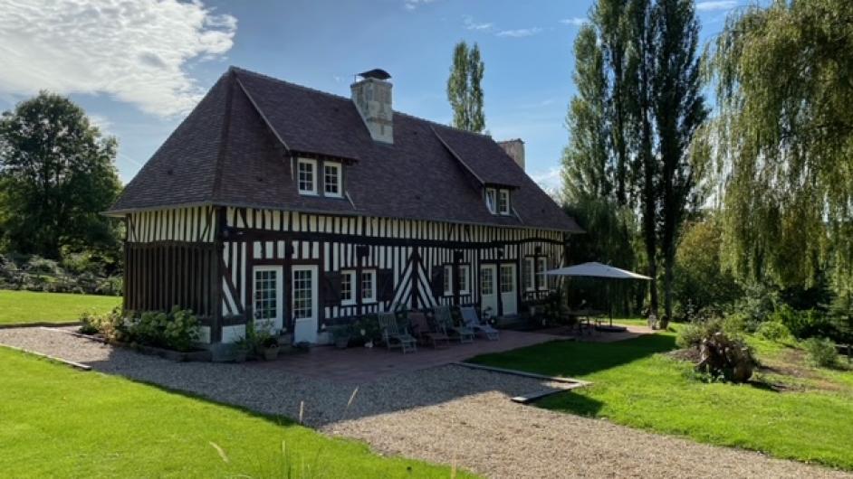 Gîte La Longère de Mathilde - colombages - pan de bois - Manneville-la-Pipard - Pays d'Auge - Calvados - Normandie