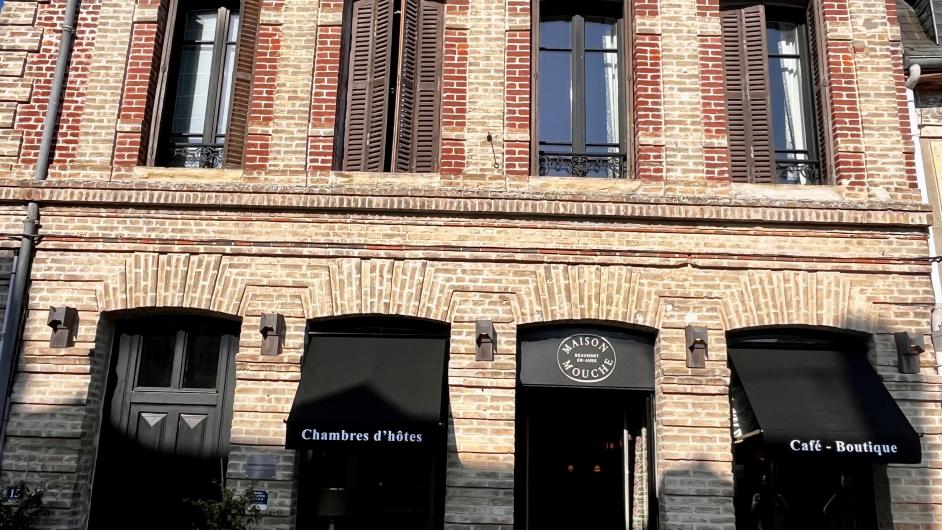 Façade la Maison Mouche Beaumont en Auge