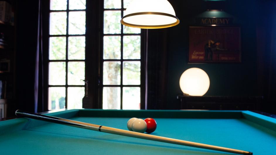 Gîte La Moutinière - chaumière - salle de billard - Manerbe - Pays d'Auge - Calvados - Normandie