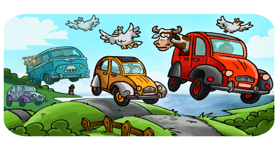 La Normandie en 2CV - véhicule - Pont-l'Evêque - Normandie - Calvados 