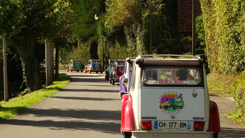 La Normandie en 2CV - circuit - véhicule - balade - Pont-l'Evêque - Normandie - Calvados 