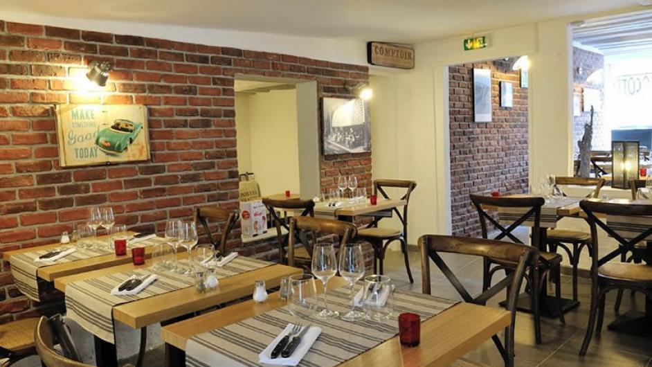 Restaurant La Popote en Cocotte - salle intérieur - salle de restauration - Pont-l'Evêque - Normandie - Calvados 