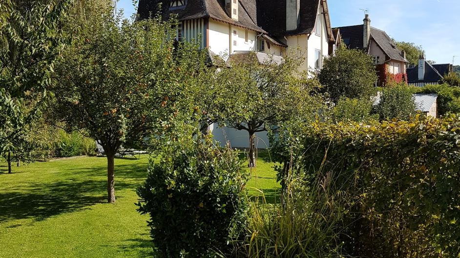 La Roulotte les Vikings - hébergement insolite - extérieur - vue - Pont-l'Evêque - Normandie - Calvados 