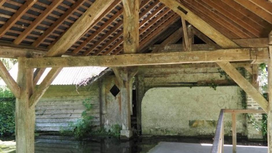 Vue intérieure du lavoir - Marine Bourgault