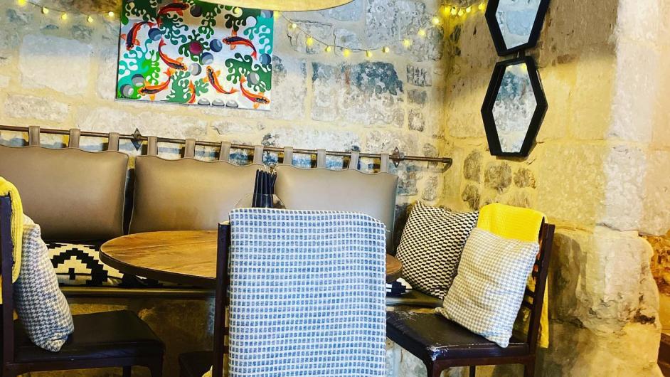 Restaurant Le Café des Arts - salle - Beaumont-en-Auge - Pays d'Auge - Calvados - Normandie