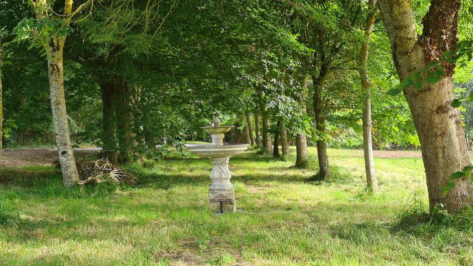 Location le Cèdre Bleu parc jardin fontaine
