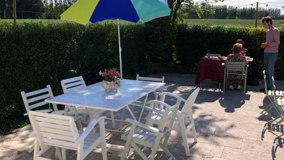 Le Chat Perché Country Pub - Saint-Julien-sur-Calonne - terrasse