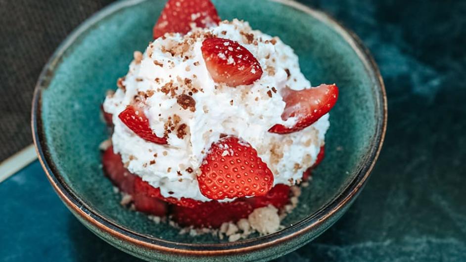 Restaurant Le Coq Hardi - Blangy-le-Château - assiette dessert