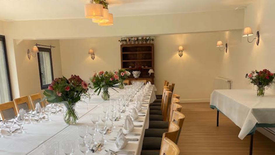 Le Dauphin - salle restaurant gastronomique - le Breuil-en-Auge - Terre d'Auge - Pays d'Auge - Calvados - Normandie