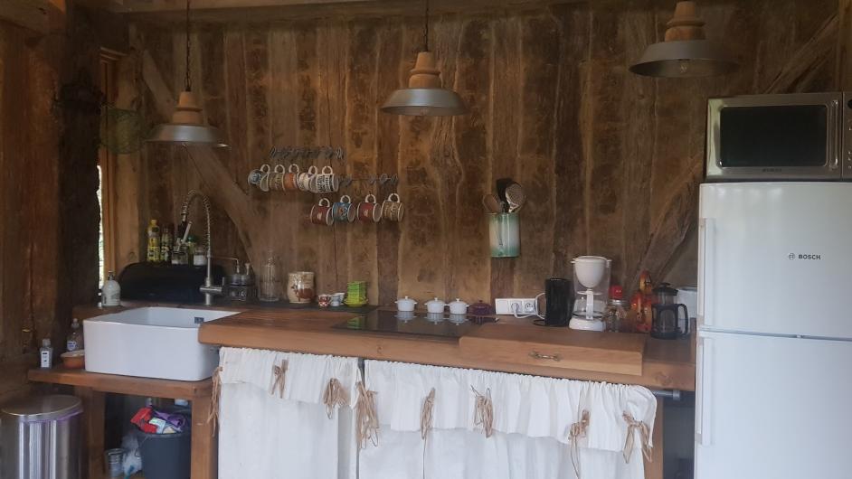 Gîte Le Manoir de la Porte - cuisine - Les Authieux-sur-Calonne - Pays d'Auge - Calvados - Normandie