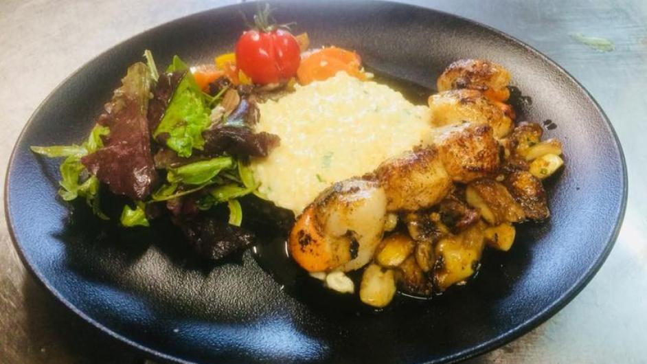 Restaurant Le Pot d'Etain - assiette - plats - Manerbe - Normandie - Calvados 