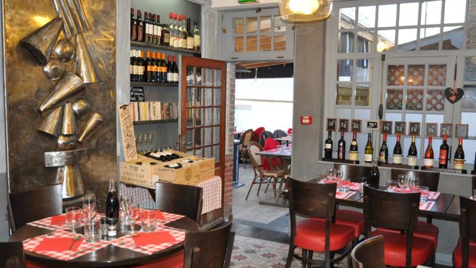 Restaurant le P'tit Beaumont - salle de restaurant - intérieur - restauration - Beaumont-en-Auge - Normandie - Calvados