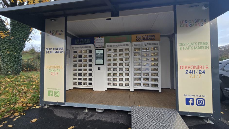 Emplacement accès Les Casiers Gourmands Pont-l'Evêque