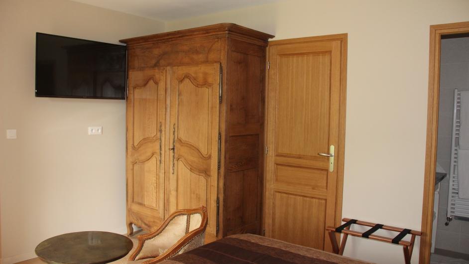 Les chambres de l'Auberge du vieux tour - chaumière - chambre - maison normande - Canapville - Normandie - Calvados 