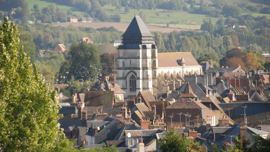 Les plus beaux panoramas - Panorama de Pont-l'Evêque - Normandie - Calvados