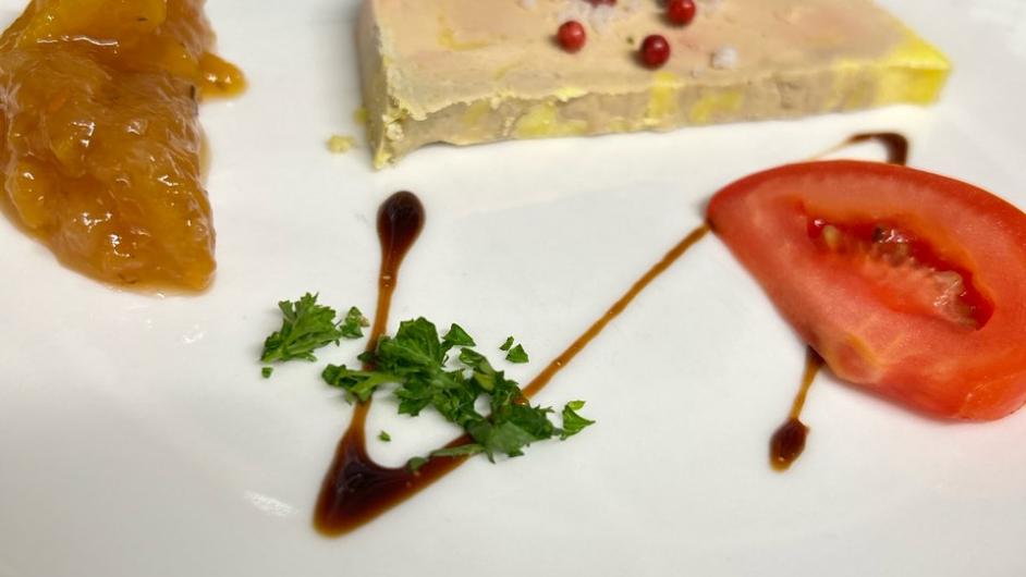 Plat auberge des Dominicaines Pont-l'Evêque