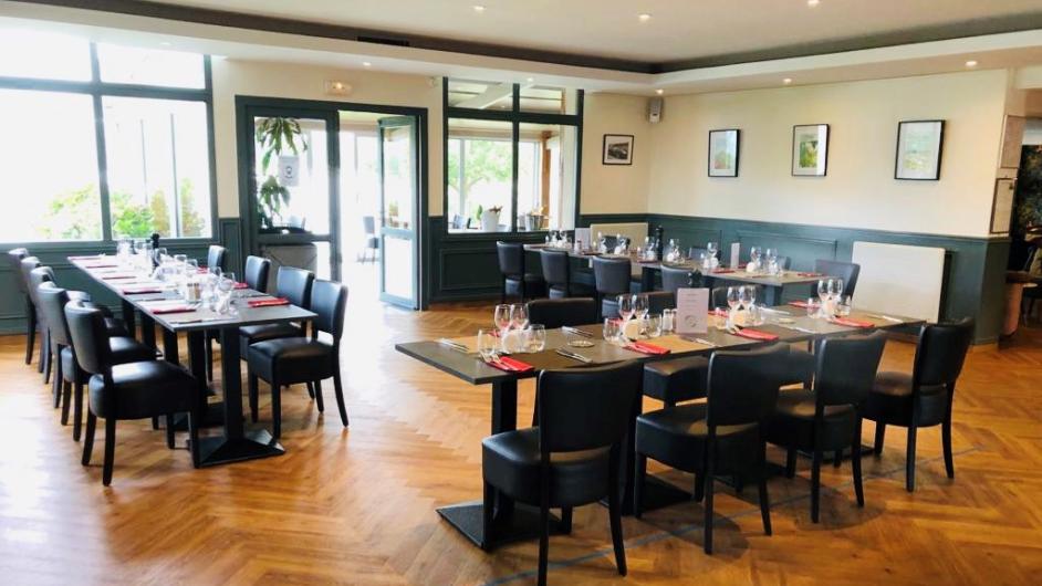 Restaurant du lac (Eden Park Hôtel ***) - salle intérieur - Pont-l'Evêque - Calvados - Normandie