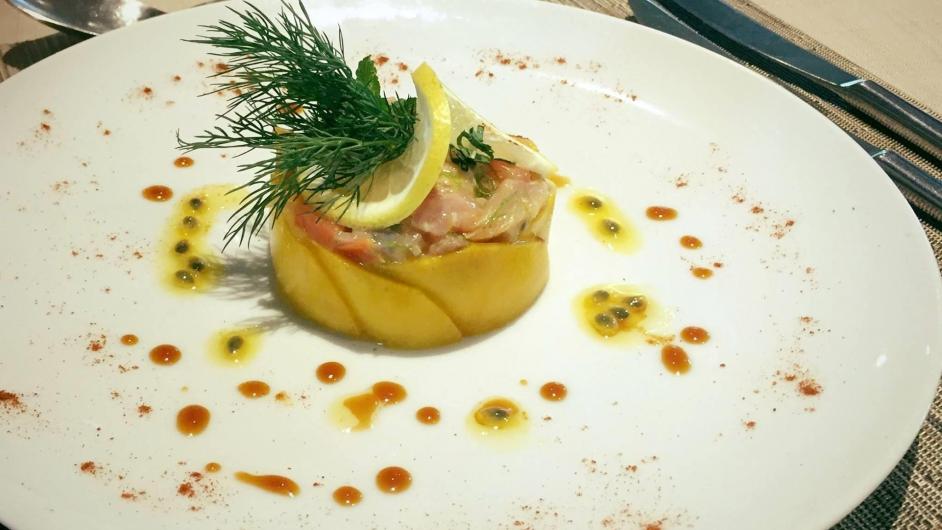 Restaurant du lac (Eden Park Hôtel ***) - assiette - Pont-l'Evêque - Calvados - Normandie