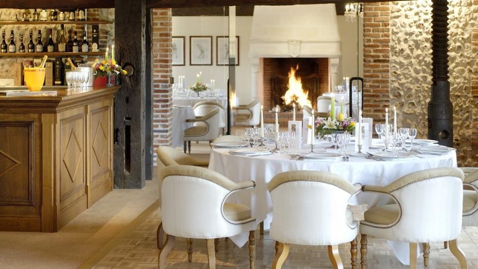 Restaurant du Golf Barrière Saint-Julien - salle de restaurant - intérieur - Saint-Julien-sur-Calonne - Normandie - Calvados