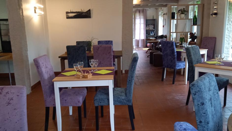 Salle restaurant Auberge Saint-Martin - Surville - Pays d'Auge - Calvados - Normandie