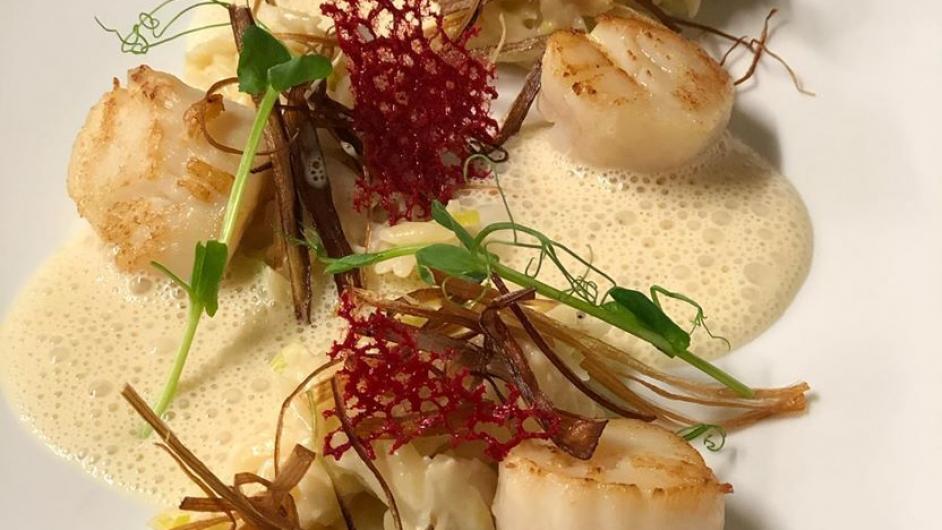 Restaurant La Clé de Sole - assiette - Pont-l'Evêque - Normandie - Calvados