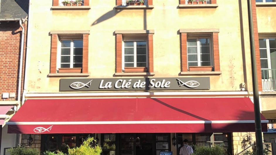 Façade restaurant La Clé de Sole - Pont-l'Evêque 