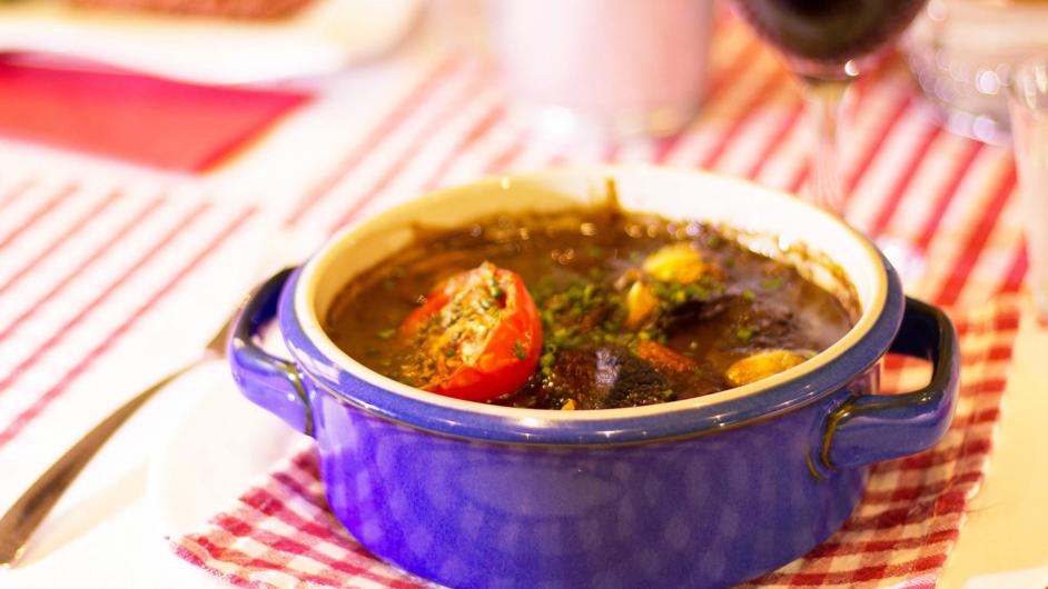 Restaurant Les Saveurs d'Antan - assiette - plats - Saint-Gatien-des-Bois - Normandie - Calvados