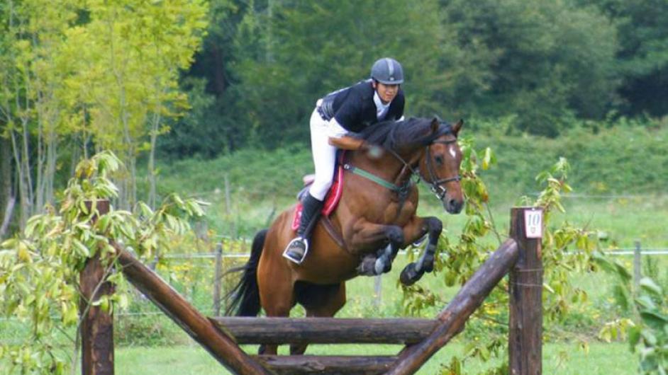 Saut obstacle cross ormerie Calvados - D. de Polignac