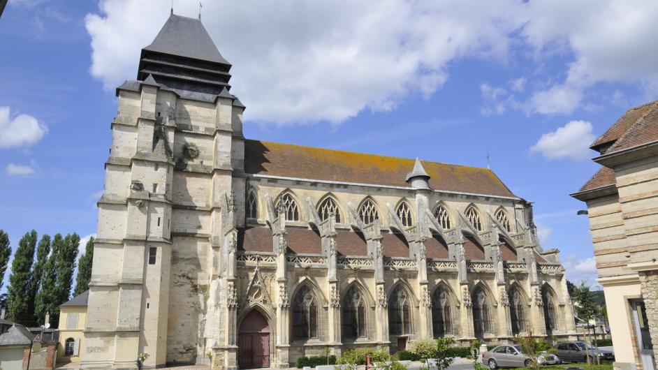 église - Pont-l'Evêque - Normandie - Calvados 