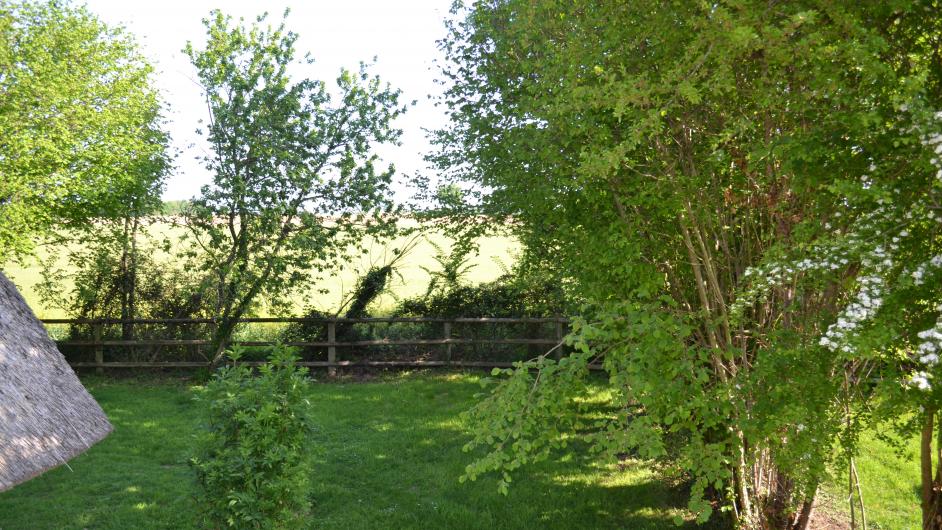 La Chaumière Domaine de la Petitière - extérieur - parc arrière - jardin - Bonneville-la-Louvet - Calvados - Normandie