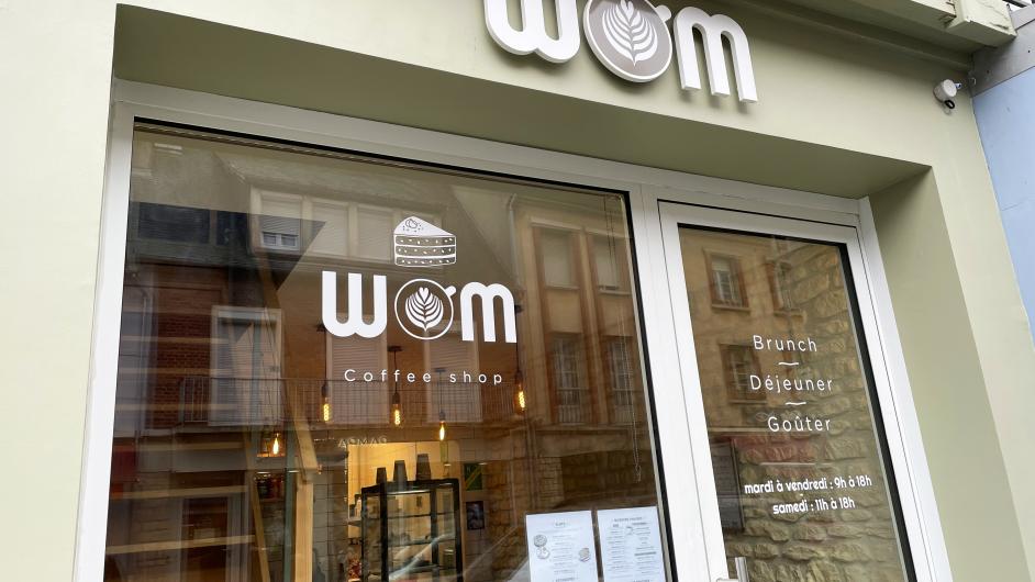 Façade WOM Coffee Shop Pont-l'Evêque