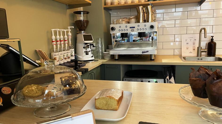Bar comptoir WOM Coffee Shop Pont-l'Evêque